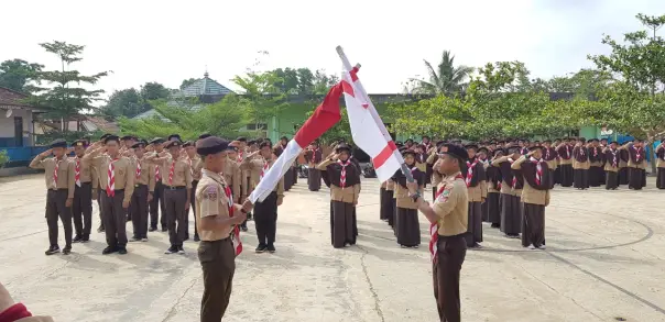 PENGUKUHAN PENGURUS DEWAN PENGGALANG PRAMUKA SMP IT BINA INSANI METRO